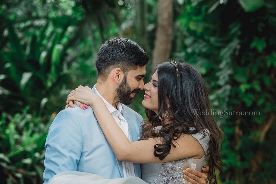 Aashna and Pallav’s Platinum Day of Love