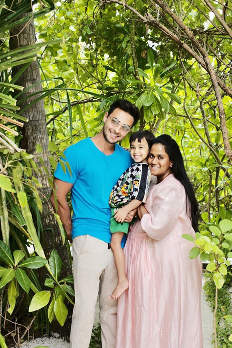 Aayush Sharma and Arpita Khan Sharma