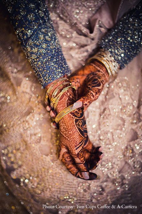 A 'Cherry Blossom' themed reception was a highlight of this elegant wedding in Mumbai