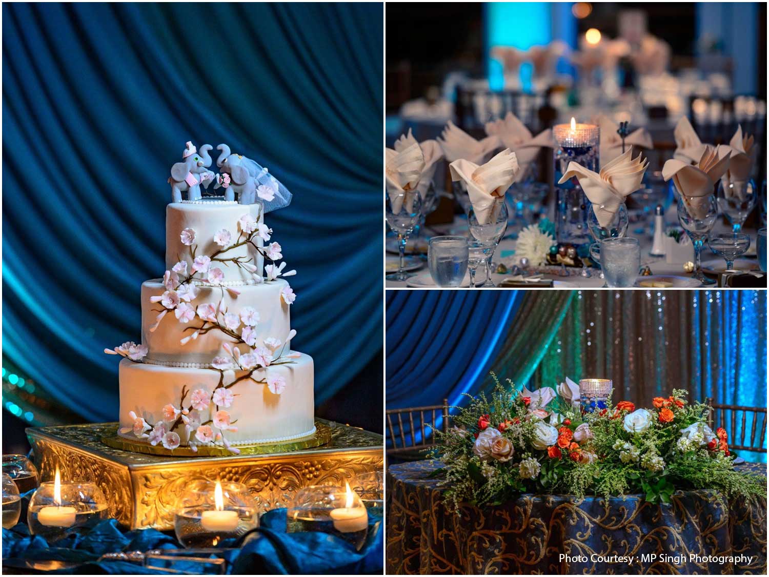Quirky Elephant Details at the Reception
