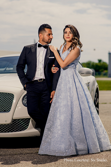 This super-cool Couple Turned An Airplane Hangar Into The Most Elegant Pre-Wedding Photoshoot Destination In Toronto!