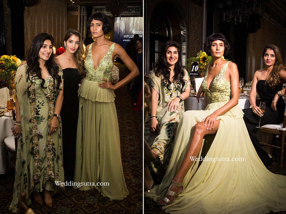 Arpita Mehta and her muses at WeddingSutra Influencer Awards 2018