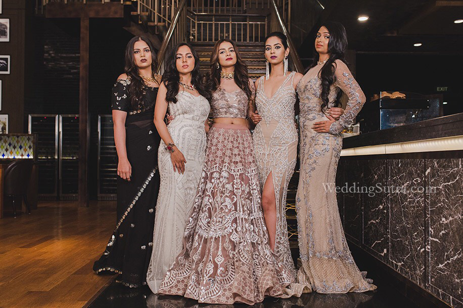 Jenny Patel and her Bridesmaids