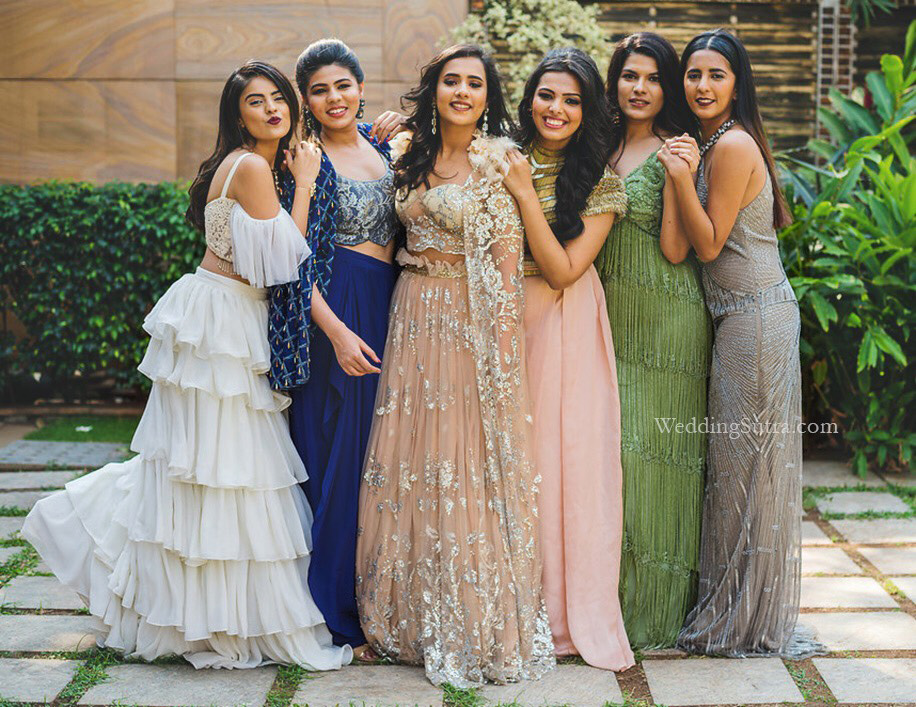 Aashni Bhimani and her Bridesmaids