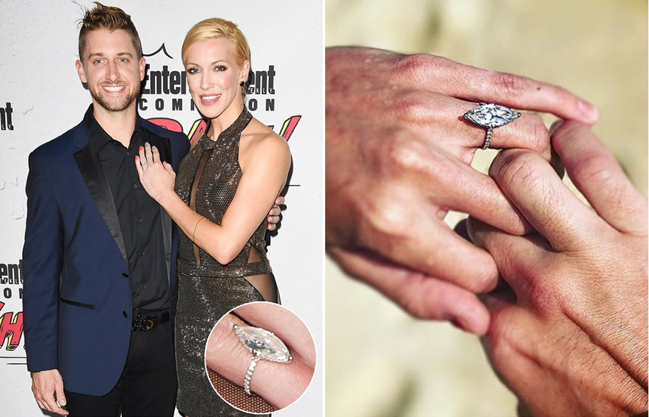 Katie Cassidy Engagement Ring