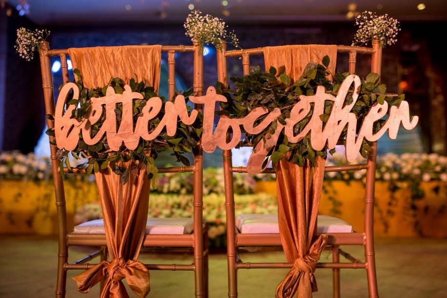 Enchanted Garden Theme Engagement Ceremony Planned by A-Cube Project