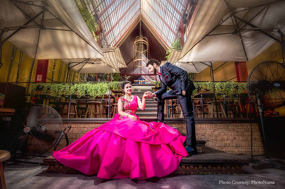 Darshana and Pankaj's trendy post-wedding shoot in Thailand
