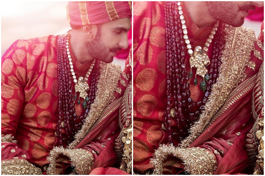 Ranveer Singh's Wedding Look by Sabyasachi Mukherjee