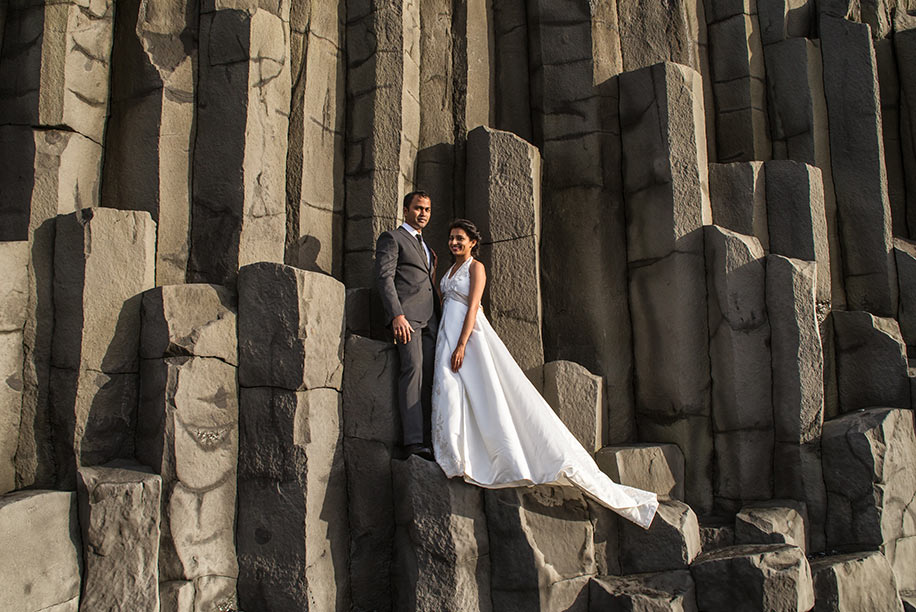 Dipti and Yogi’s adventurous post wedding photoshoot in Nordic Heaven!