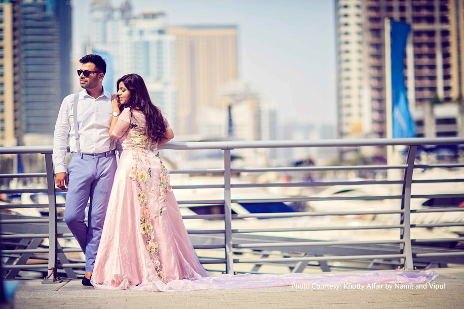 Ankit and Epshikha’s Pre-Wedding Photo Shoot in Dubai