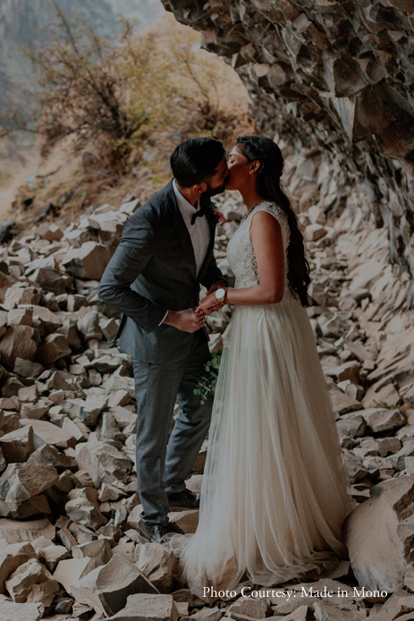 Travel Bloggers Rebecca and Gowtham’s Stunning Pre-Wedding Shoot in Rugged Armenia