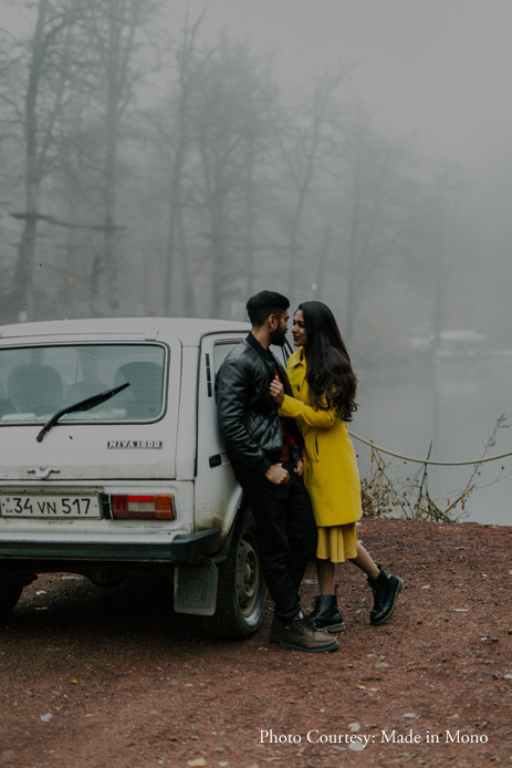 Travel Bloggers Rebecca and Gowtham’s Stunning Pre-Wedding Shoot in Rugged Armenia