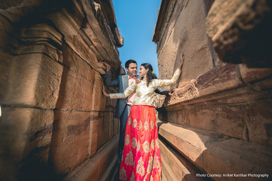 Hruday and Spoorthi’s Pre-Wedding Shoot in Badami and Pattadkallu