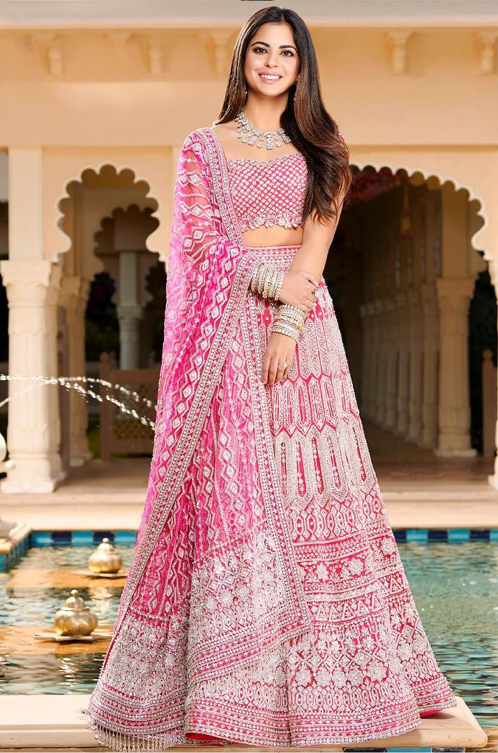 Isha Ambani in Manish Malhotra Creation