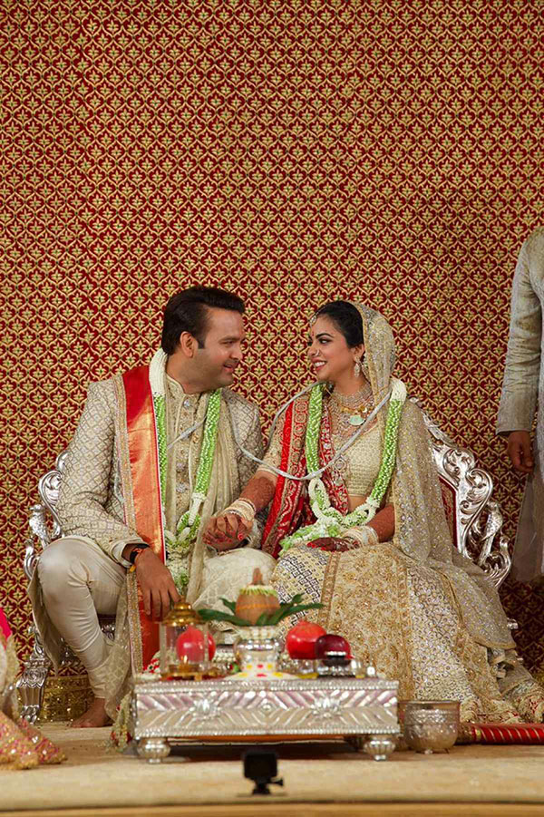 Isha Ambani and Anand piramal's Wedding