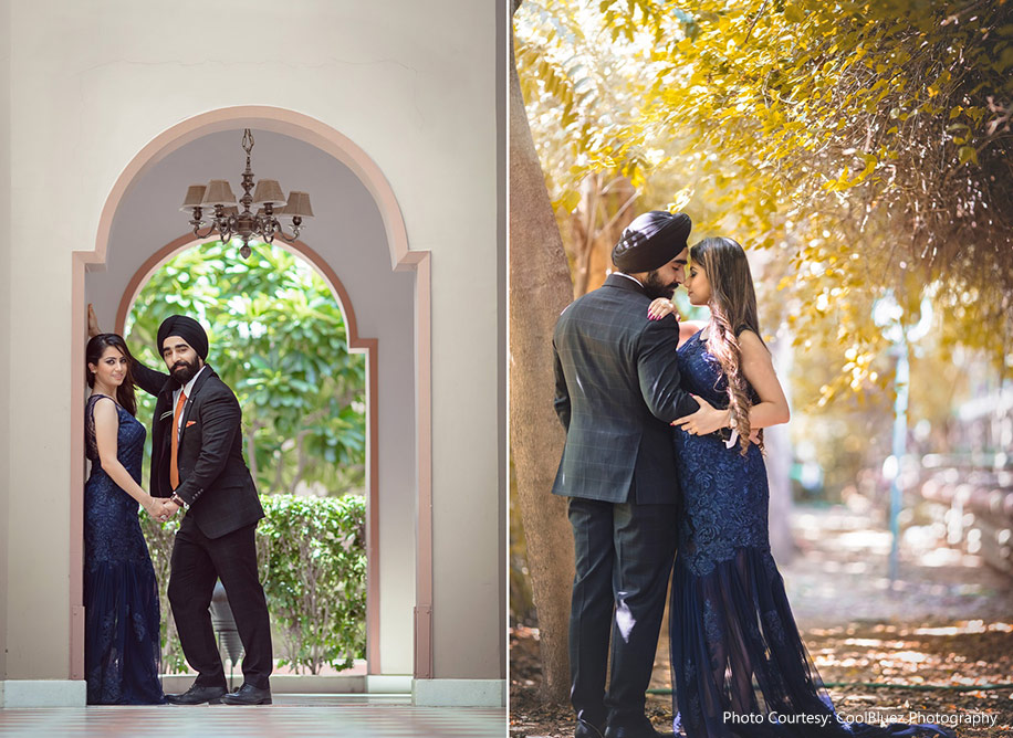 Jaspreet and Ghunjeet Paint The Frames Of Their Pre-Wedding Photoshoot With Colors Of Their Love