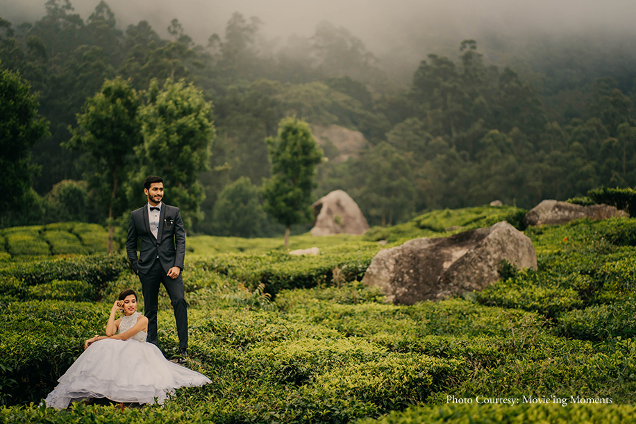 Kajal and Jimit's pre-wedding photoshoot captured Kerala's natural charm and their chemistry perfectly