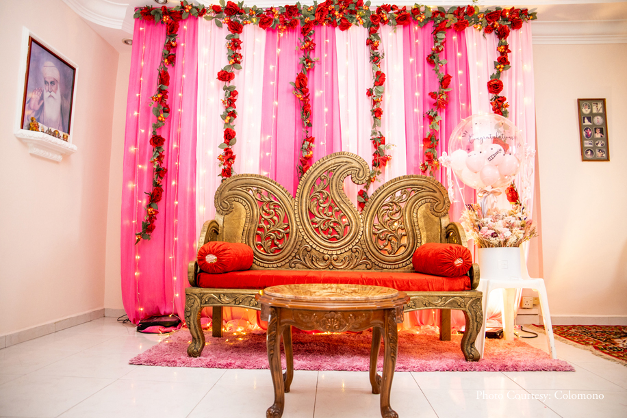 Chic venues across Singapore played host to Prith and Karan's charming Sikh wedding celebrations