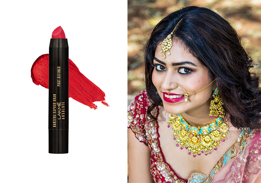 Lakmé Absolute Bridal Beauty Trends – Bold Red Lip