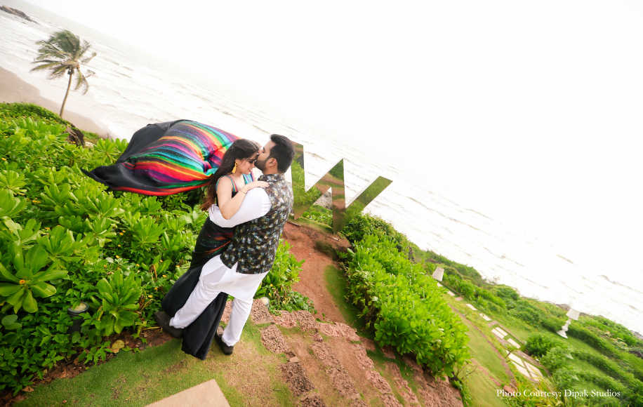 pre-wedding shoot in Goa