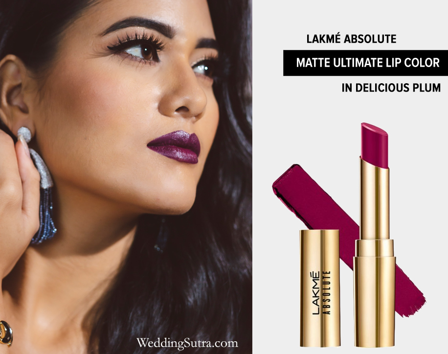 Lakmé Absolute Matte Ultimate Lip Colour in Delicious Plum