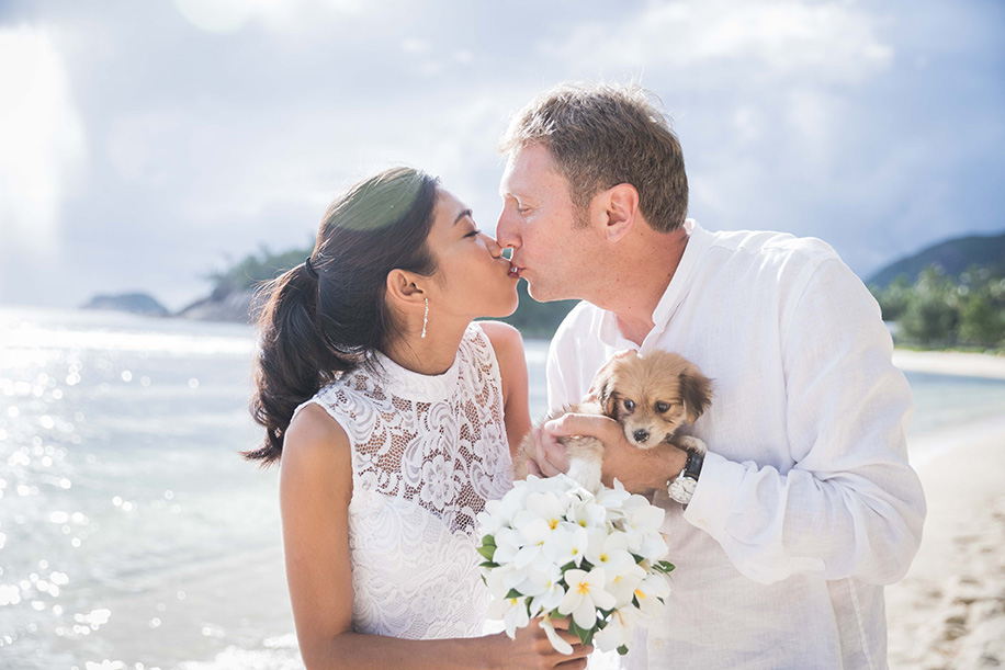 Len and Tom’s Post-Wedding Photoshoot in Stunning Seychelles