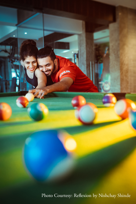 Aniket and Lynette's romantic pre-wedding photoshoot will raise temperatures this winter!