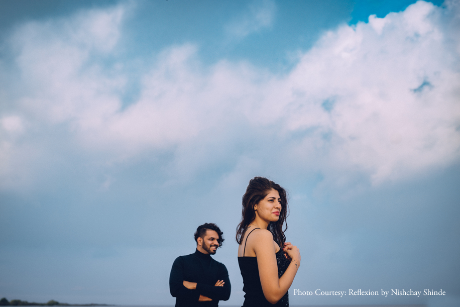 Aniket and Lynette's romantic pre-wedding photoshoot will raise temperatures this winter!
