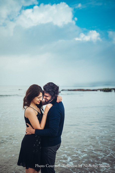 Aniket and Lynette's romantic pre-wedding photoshoot will raise temperatures this winter!