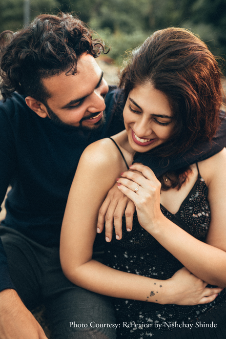 Aniket and Lynette's romantic pre-wedding photoshoot will raise temperatures this winter!