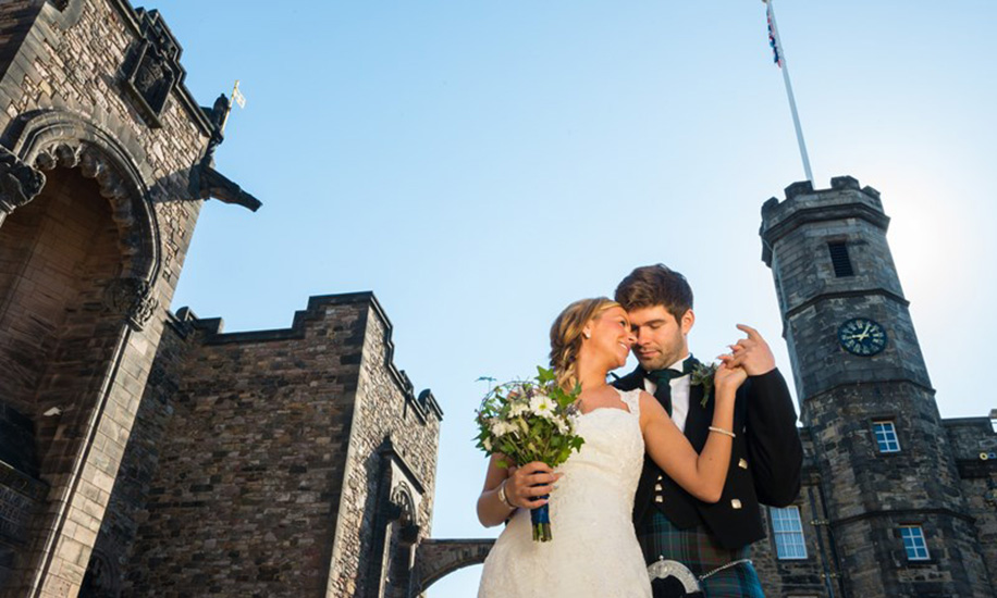 Royal Destination Wedding Venue - Edinburgh Castle