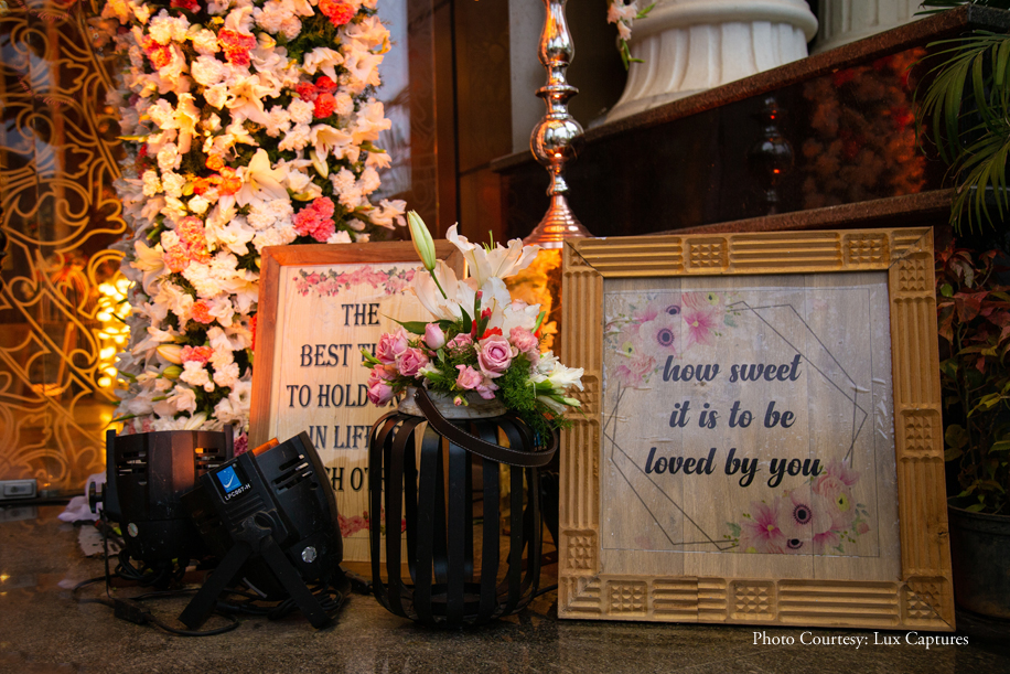 This decor at this reception was nothing less than a fabulous floral fiesta