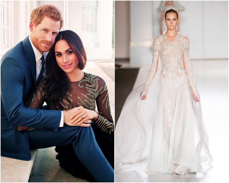 Ralph and Russo Wedding Gown for Meghan Markle