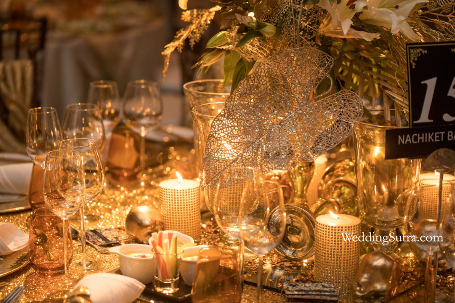 Concept Tables at WeddingSutra Influencer Awards 2018 by Nachiket Barve