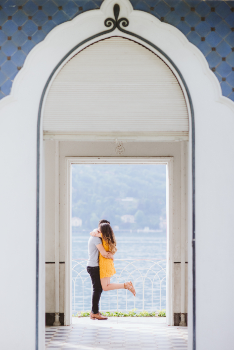 Proposal at Lake Como