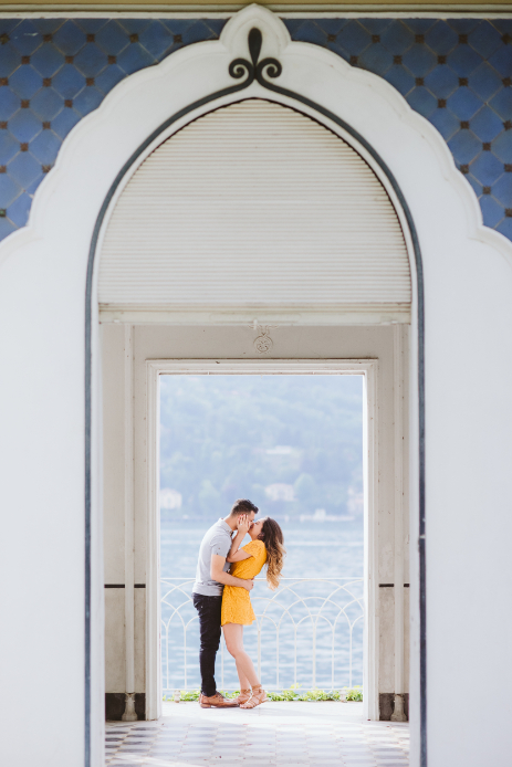 Proposal at Lake Como