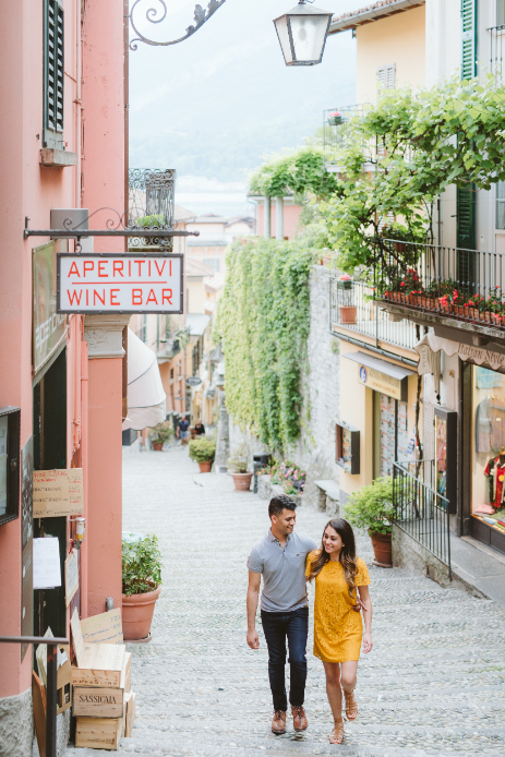 Proposal at Lake Como