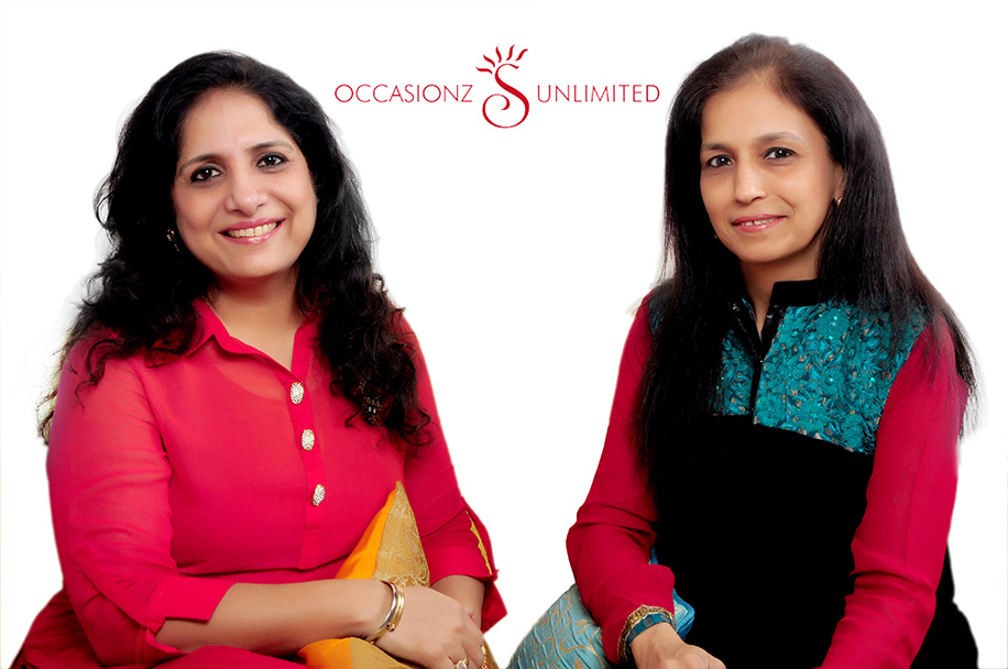 Sneha Tejwani and Anisha Bathija of Occasionz Unlimited