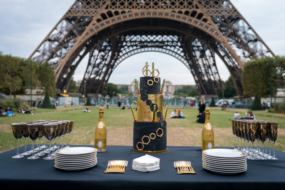 An Extravagant Celebration in Paris by Wedniksha