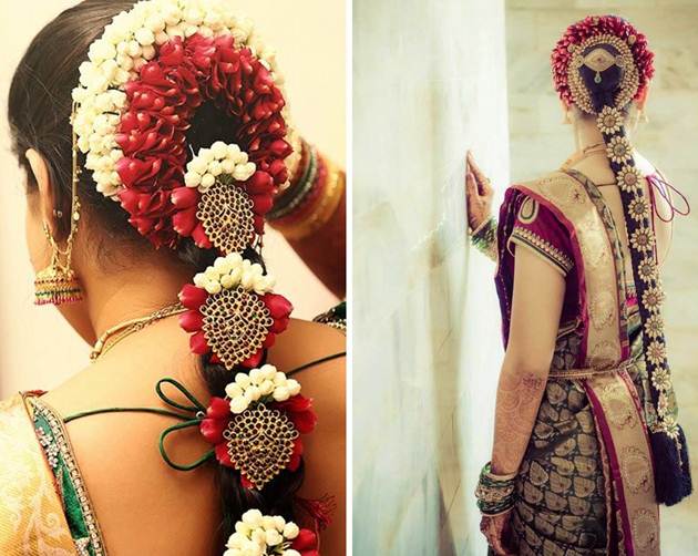 Floral Hairstyles from the South of India - WeddingSutra Blog