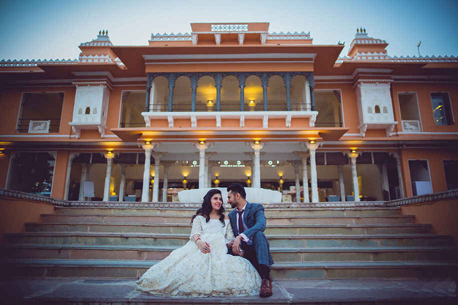pre-wedding shoot in Udaipur