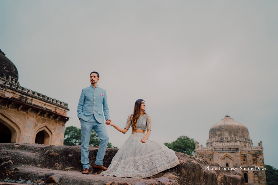 A dreamy pre-wedding shoot shot right in the heart of the capital city