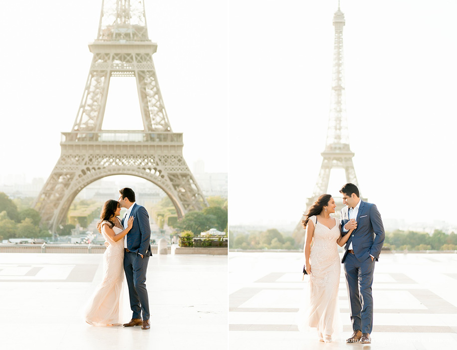 Puja and Saad’s Pre-Wedding Shoot in Paris