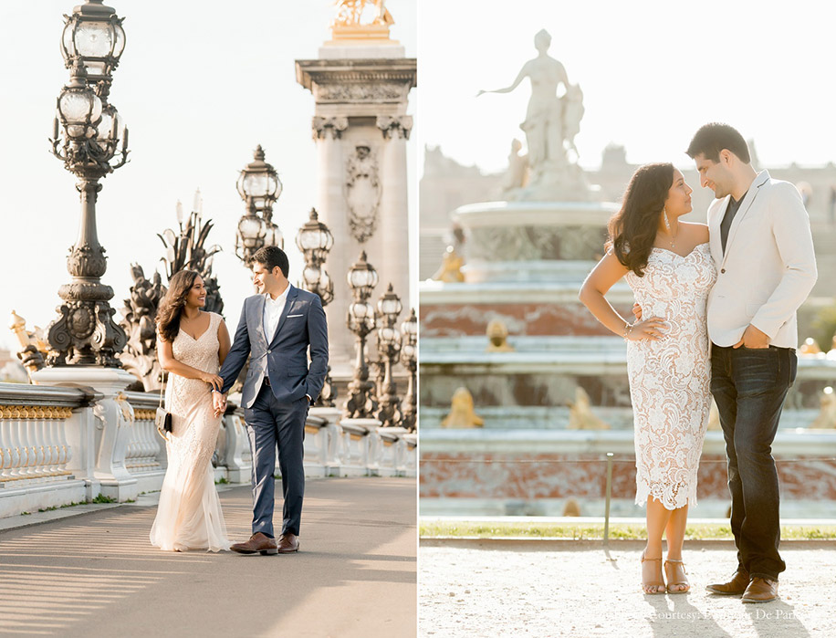 Exclusive Paris Pre Wedding Photo Shoot at Chateau de Fontainebleau by  Février Photography, Paris Photographer