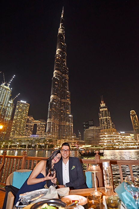 This Surprise Proposal For Birthday-Girl Richa Was Set Against Dubai’s Dazzling Night Sky