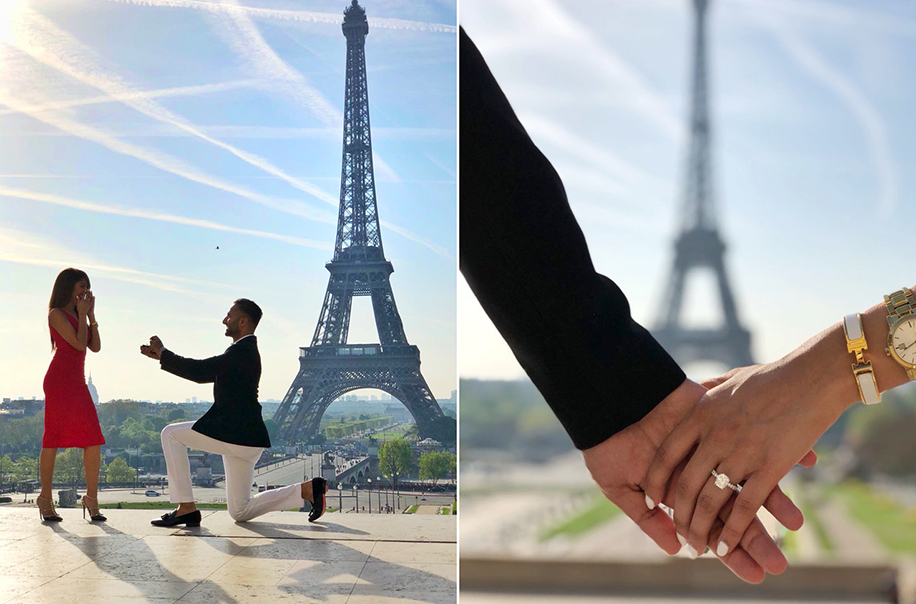 Rohit's Wedding Proposal to Krupali in Paris