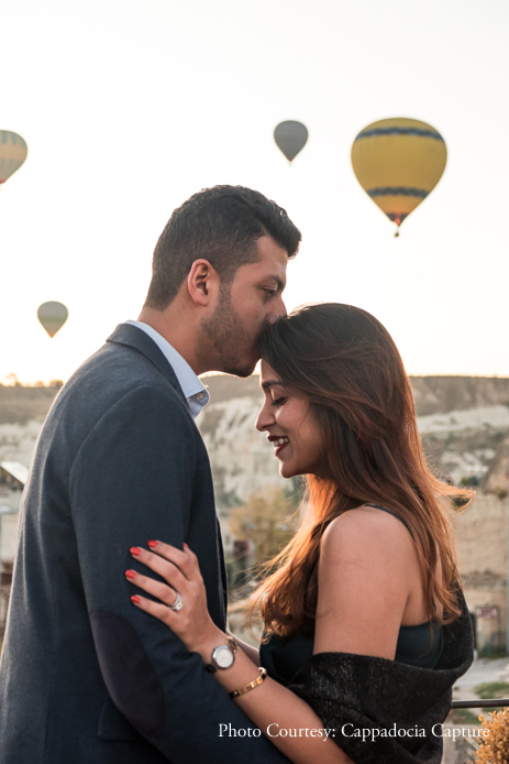 Get inspired by this magical proposal in mesmerizing Cappadocia