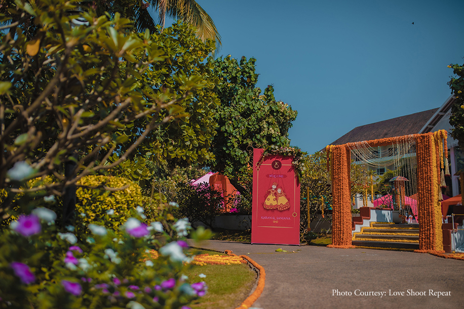 Witness the charm of Sanjana and Karan’s beach side pre-wedding celebrations in Goa.
