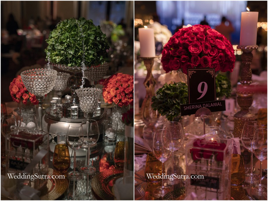 Concept Tables at WeddingSutra Influencer Awards 2018 by Sherina Dalamal