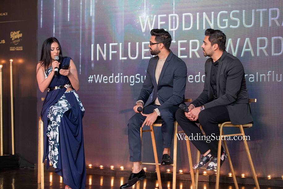 In conversation with Sivan and Narresh at WeddingSutra Influencer Awards 2018